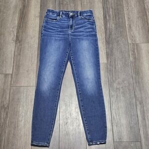 American Eagle Next Level Stretch Curvy High Rise Jegging Size 2S AE Denim Jeans